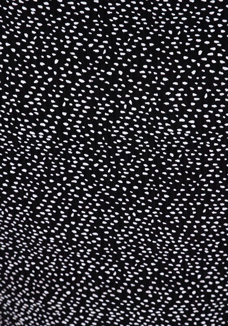 Afișați detalii pentru Slim Fit Floral Rochie Neagră Cu Mânecă Scurtă Pentru Femei