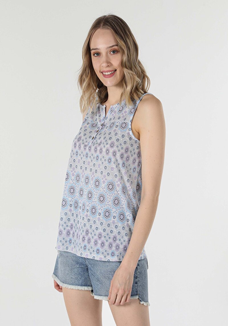 Imagine a Maiou De Dama Multicolor Regular Fit  Cl1058958