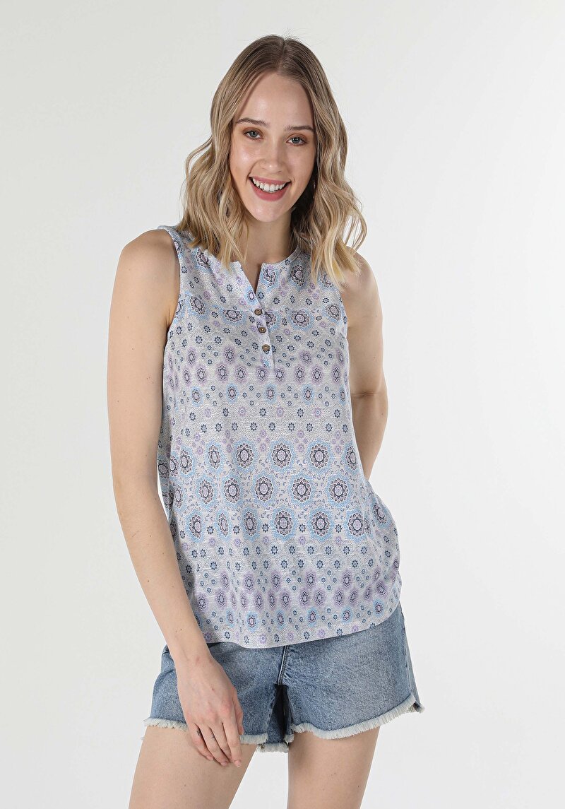 Afișați detalii pentru Maiou De Dama Multicolor Regular Fit  Cl1058958