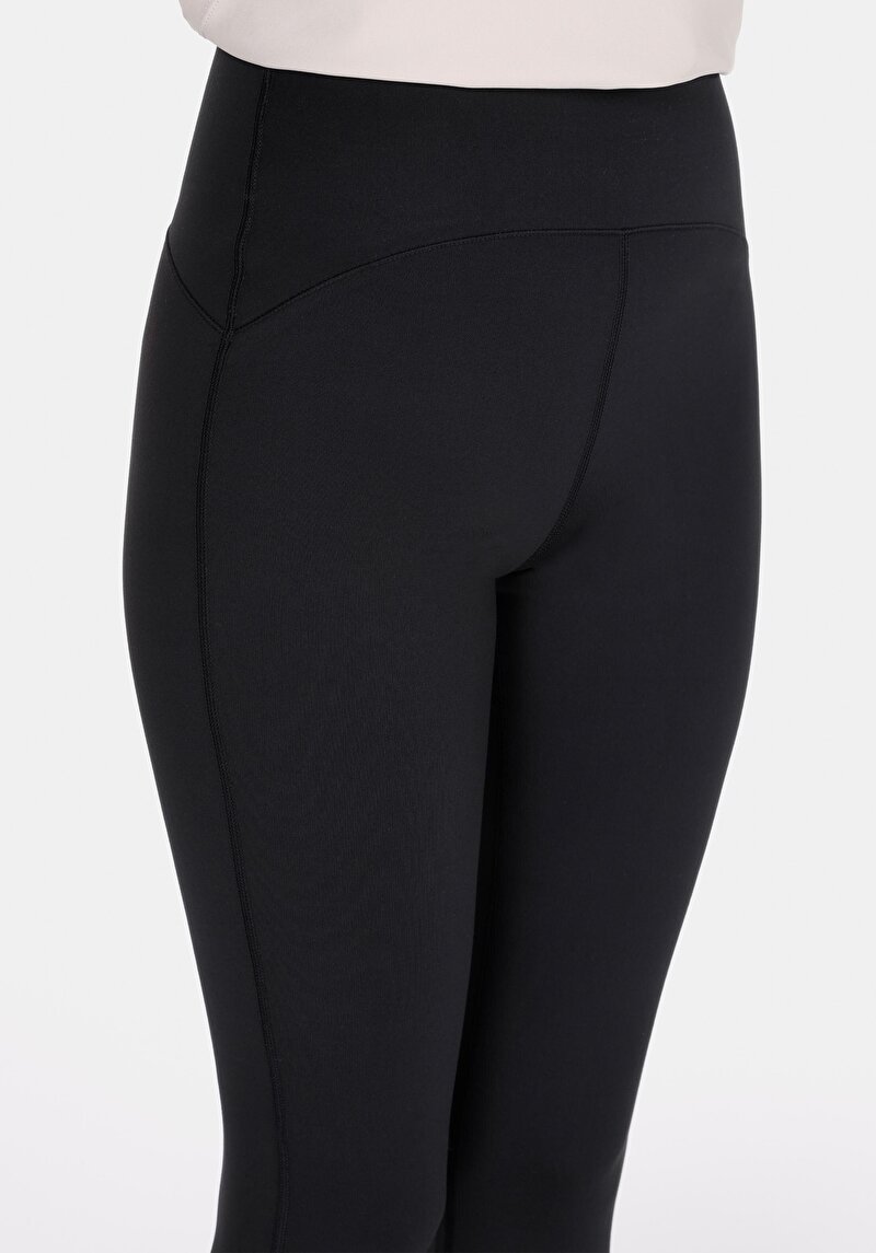 Imagine a Colanți Negri Pentru Femei Slim Fit