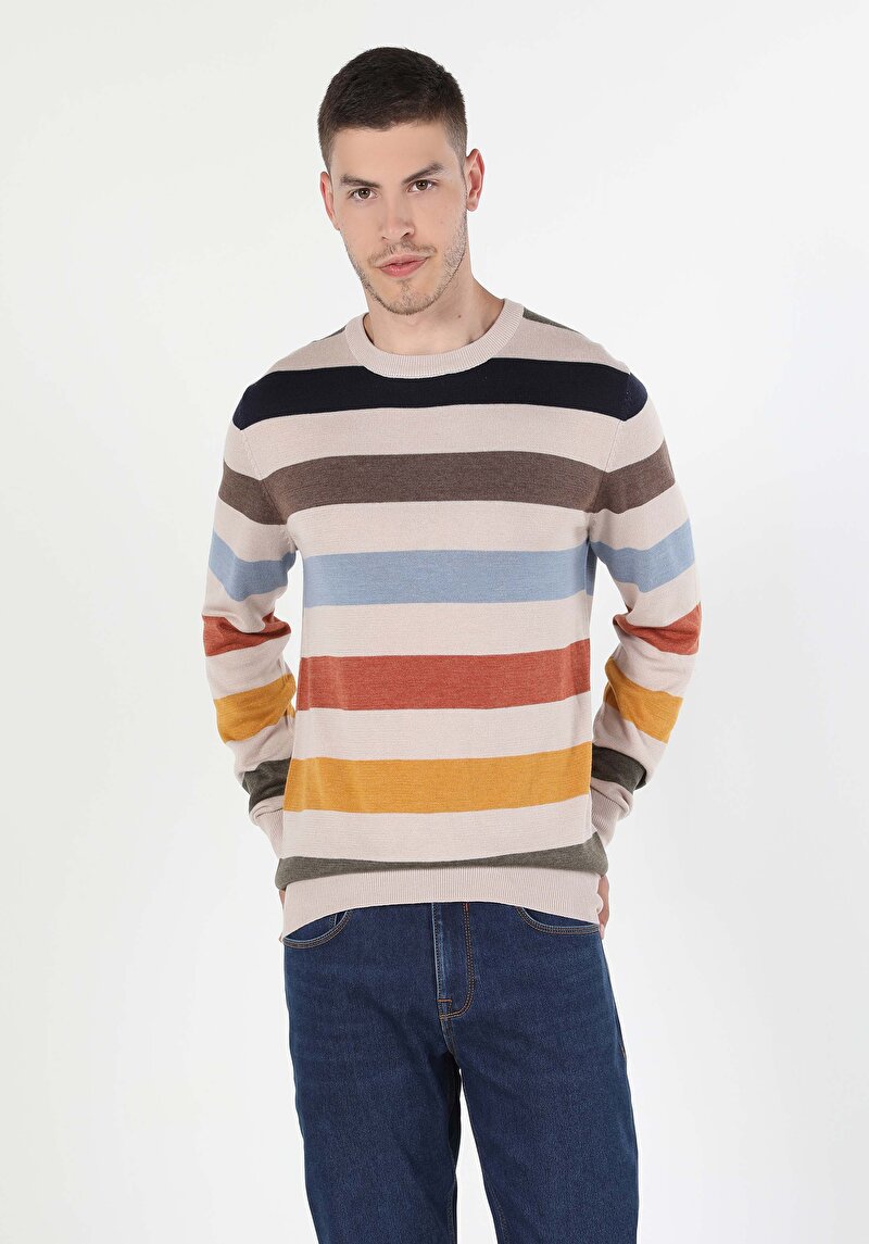 Afișați detalii pentru Pulover De Barbati Multicolor Regular Fit  Cl1059686