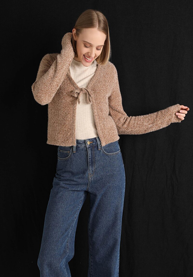 Imagine a Cardigan De Dama Bej   Cl1059726