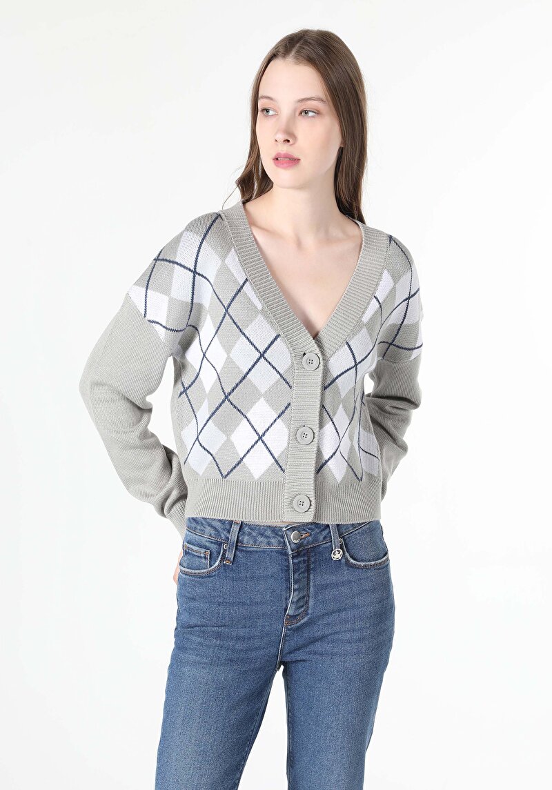 Imagine a Cardigan De Dama Multicolor Cl1059727