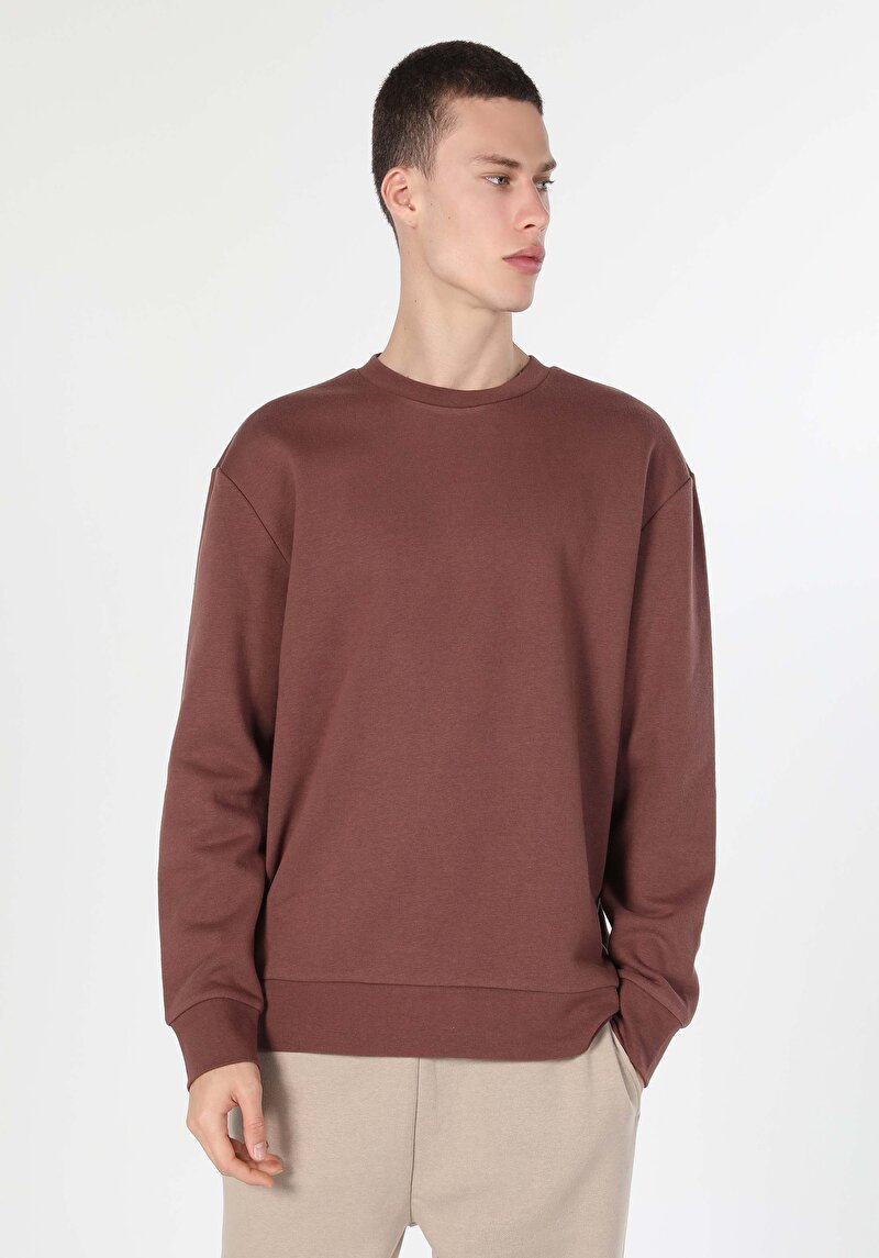 Imagine a Hanorac / Bluza De Barbati Roşu Comfort Fit  Cl1059870