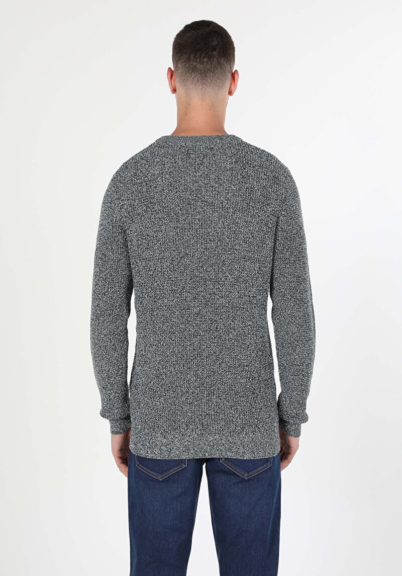 Imagine a Pulover De Barbati Verde Regular Fit Cl1060068