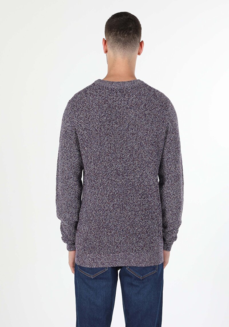 Imagine a Pulover De Barbati Mov Regular Fit Cl1060068