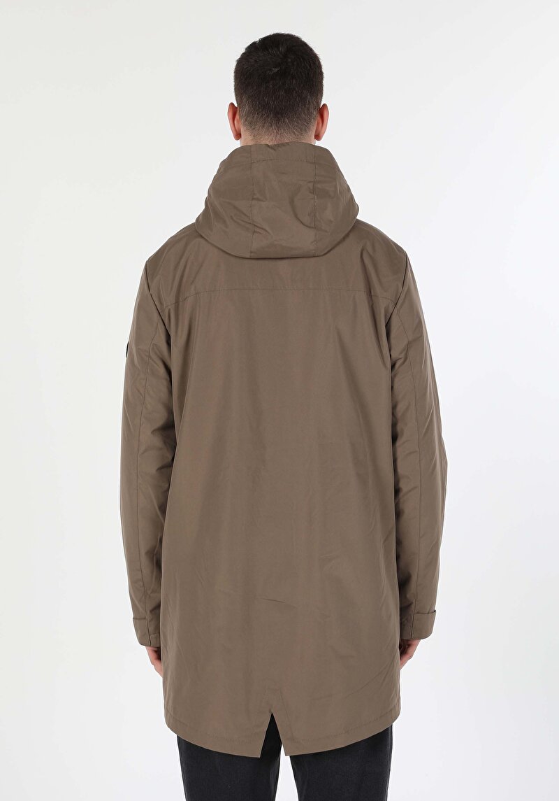 Imagine a Palton De Barbati Bej Regular Fit Cl1055609