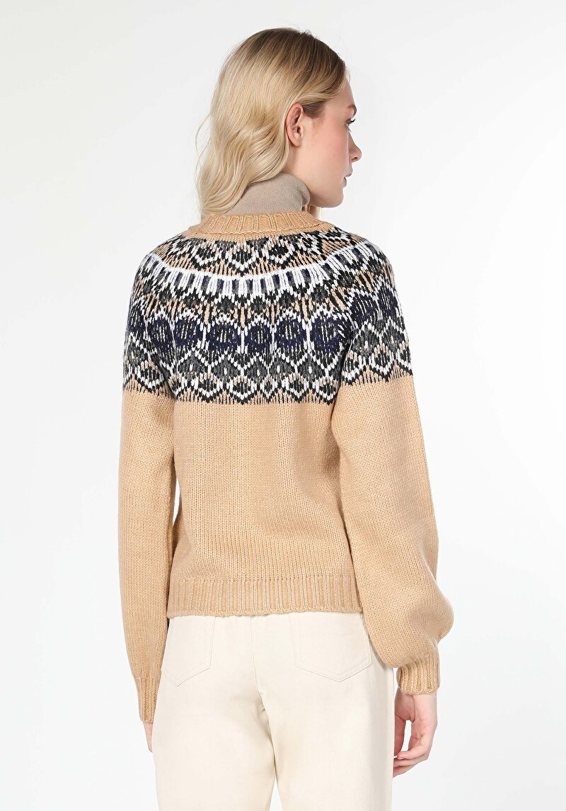 Imagine a Pulover De Dama Bej Regular Fit Cl1061362