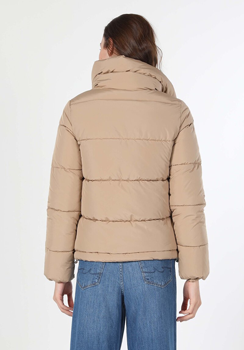 Imagine a Jacheta De Dama Bej Regular Fit Cl1060246