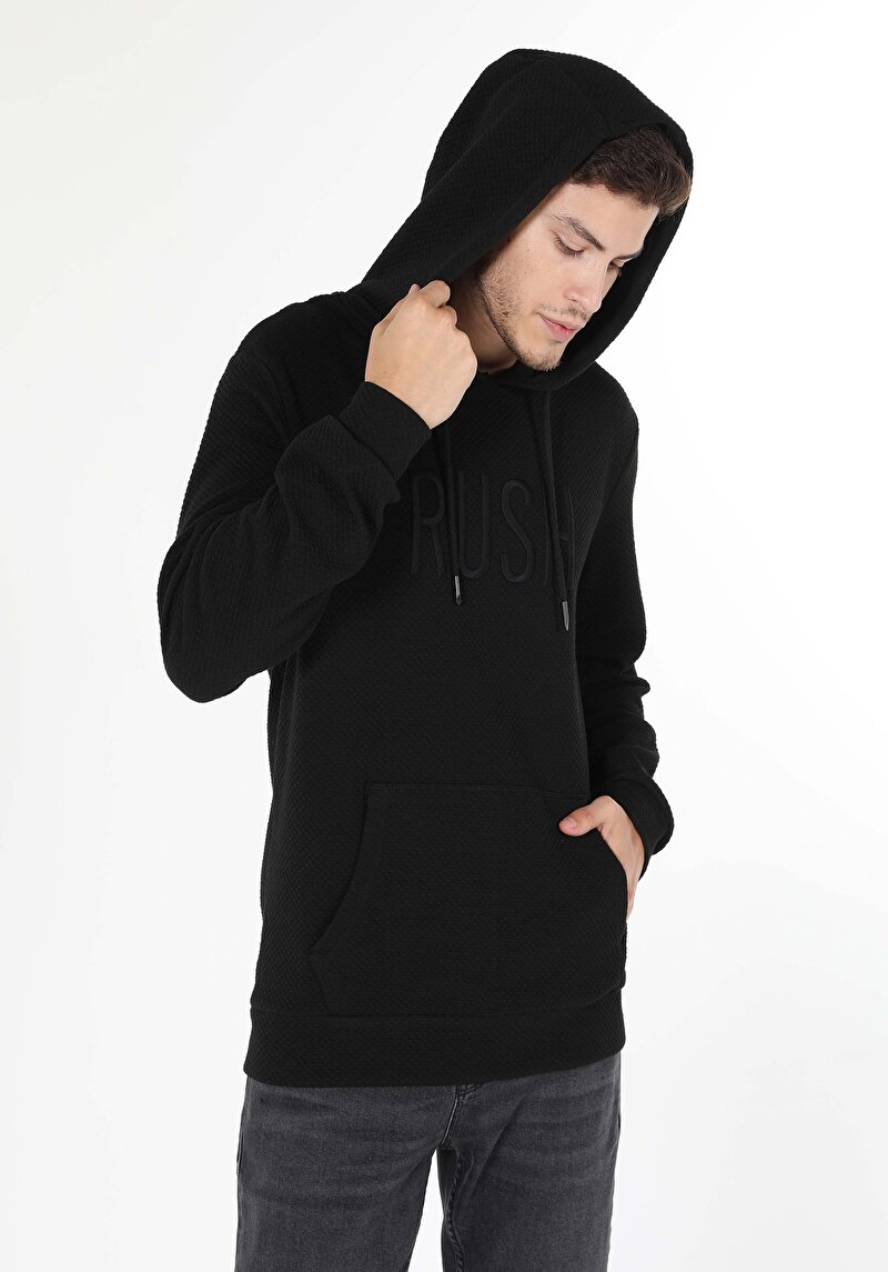 Imagine a Hanorac / Bluza De Barbati Negru   Cl1060256
