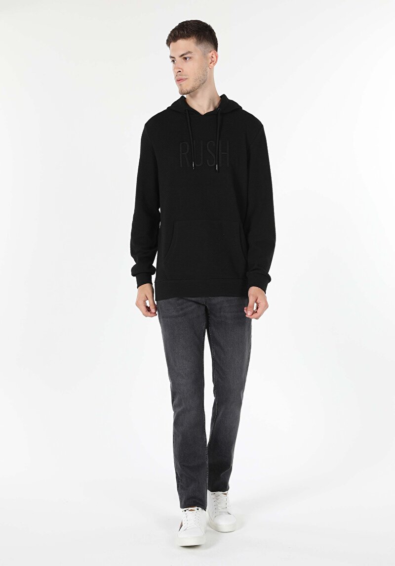 Imagine a Hanorac / Bluza De Barbati Negru Cl1060256