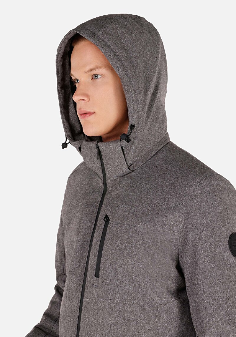 Imagine a Jacheta De Barbati Gri Regular Fit Cl1070996