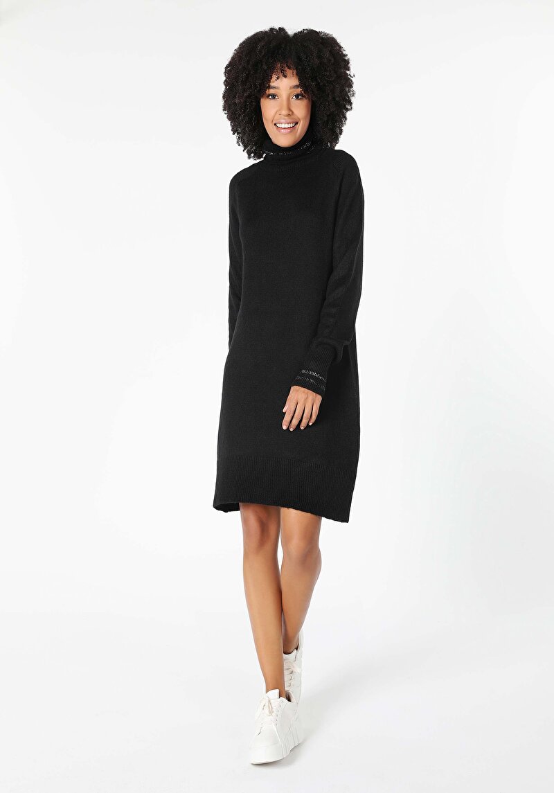 Imagine a Rochie De Dama Negru Regular Fit  Cl1061449