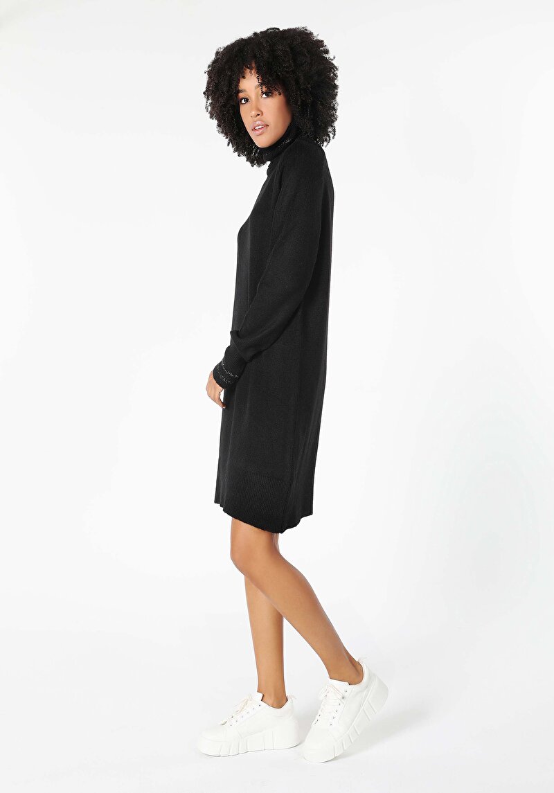 Afișați detalii pentru Rochie De Dama Negru Regular Fit  Cl1061449