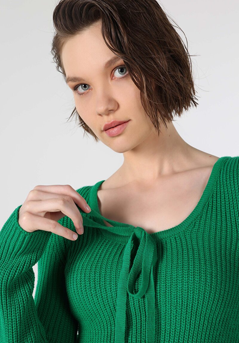 Afișați detalii pentru Pulover De Dama Verde   Cl1062222