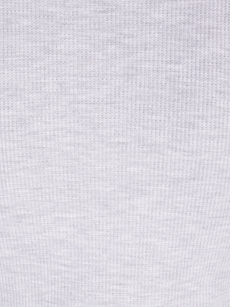 Afișați detalii pentru Tricou Cu Maneca Lunga De Dama Gri Slim Fit  Cl1070198