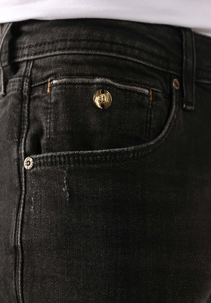 Afișați detalii pentru Pantaloni De Barbati Albastru Marin Straight Fit 044 Karl Cl1062410