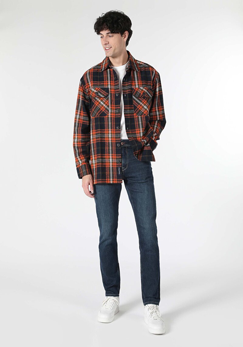 Afișați detalii pentru Pantaloni De Barbati Denim Slim Fit 041 Danny Cl1062433