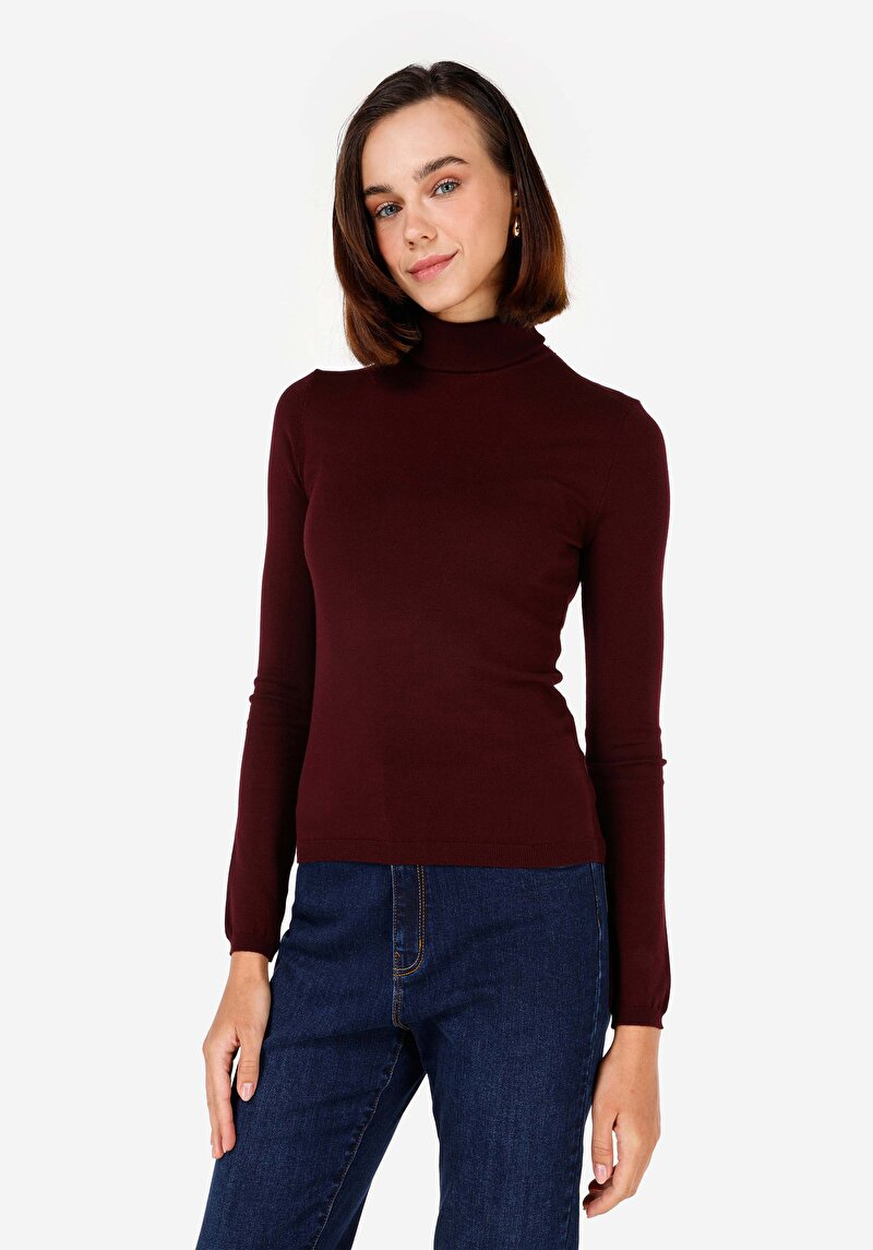 Imagine a Pulover De Dama Mov Slim Fit  Cl1070208