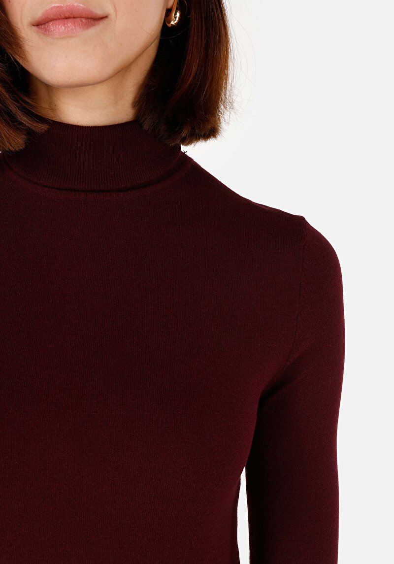 Afișați detalii pentru Pulover De Dama Mov Slim Fit  Cl1070208