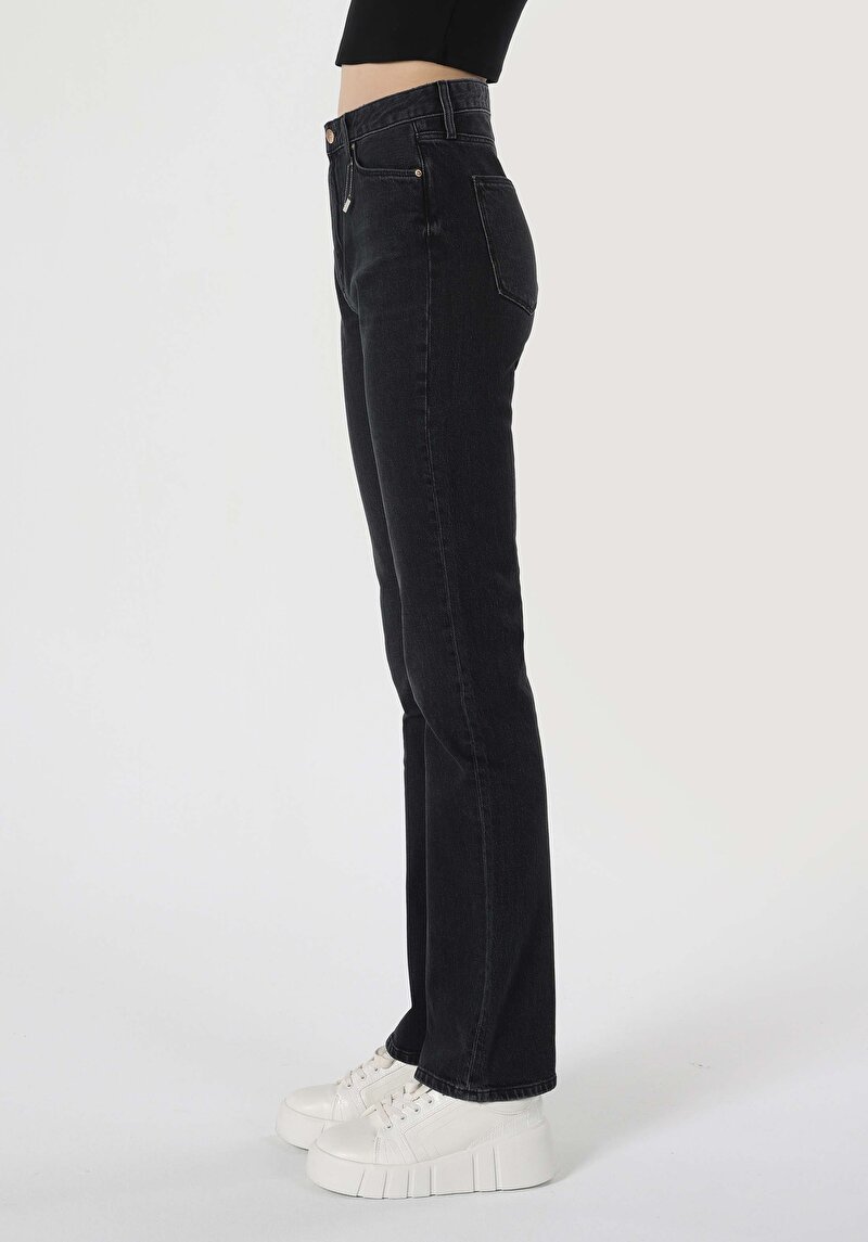 Imagine a Pantaloni De Dama Negru Regular Fit 792 Mila Cl1063486