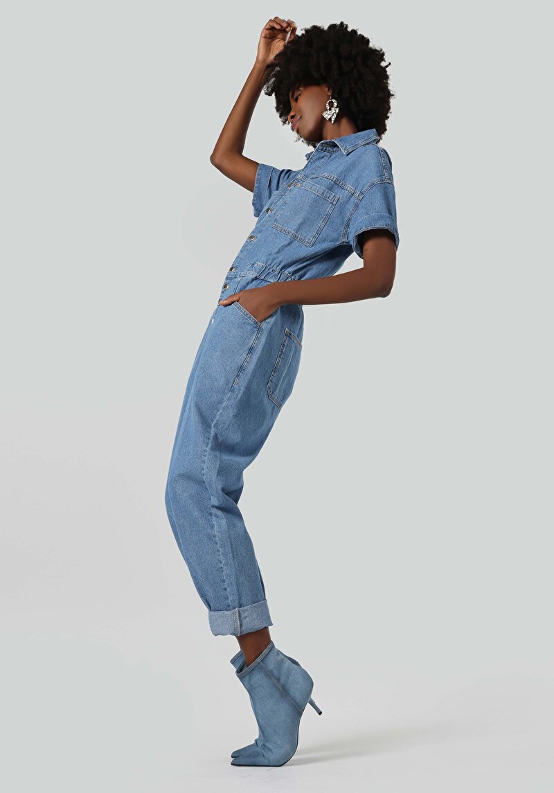 Imagine a Global / Total De Dama Albastru Regular Fit Cl1063521