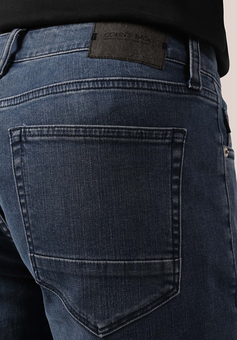 Afișați detalii pentru Pantaloni De Barbati Denim Regular Fit 045 David Cl1063792