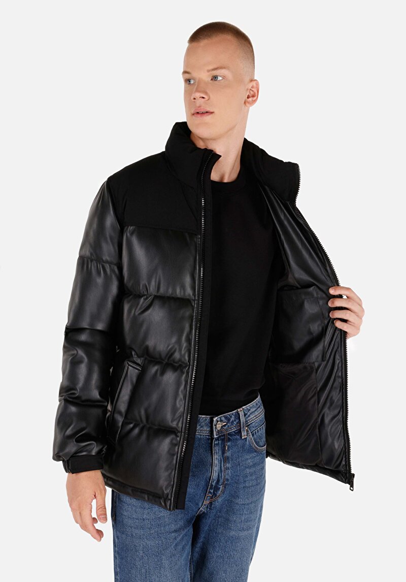 Afișați detalii pentru Jacheta De Barbati Negru   Cl1065806