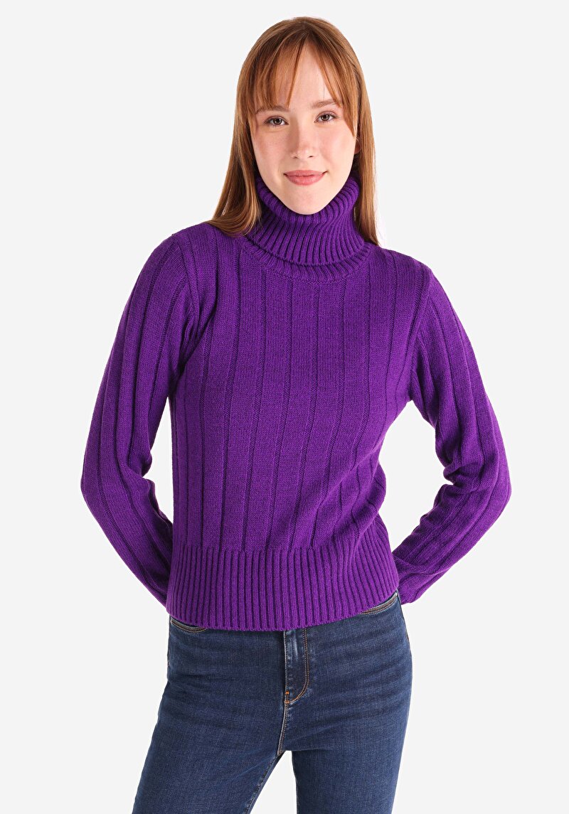 Imagine a Pulover De Dama Mov Cl1065972