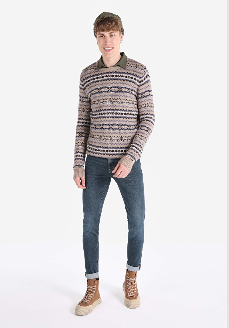 Imagine a Pulover De Barbati Maro Regular Fit Cl1066334