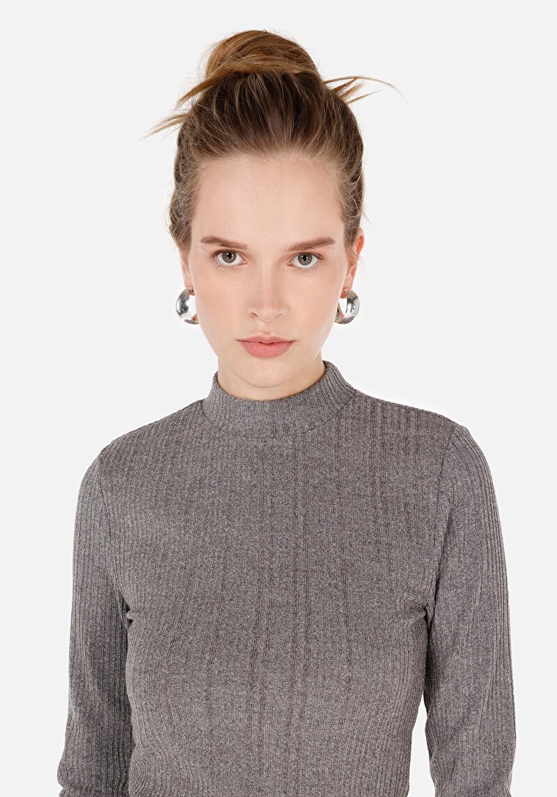 Imagine a Pulover De Dama Antracit Slim Fit Cl1070445