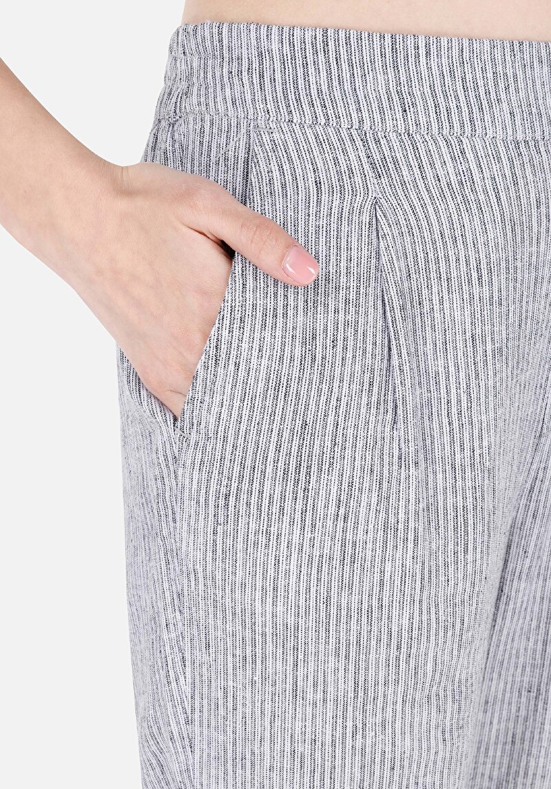 Afișați detalii pentru Regular Fit Talie Joasă Picior Drept Pantaloni Antracit Pentru Femei