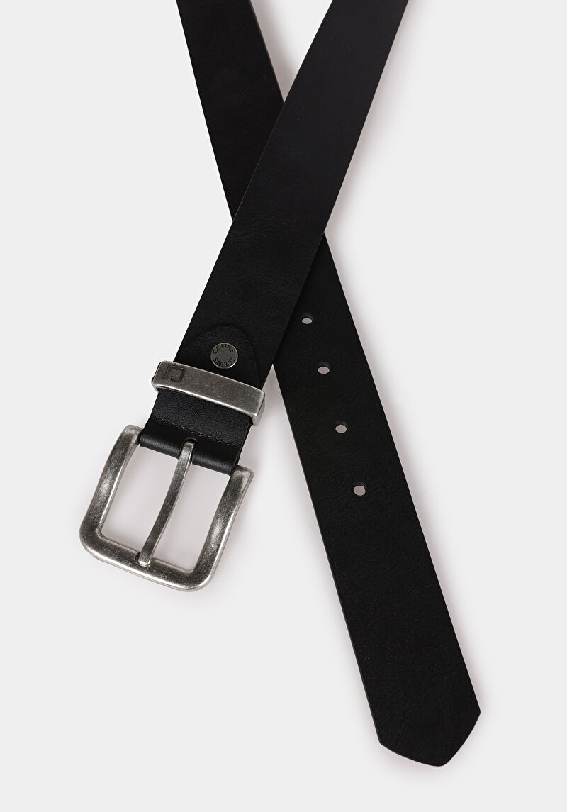 Afișați detalii pentru Curea De Barbati Negru Modern Fit  Cl1072665