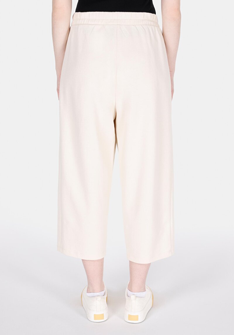 Imagine a Regular Fit Talie Medie Drept Pantaloni De Trening Stone Pentru Femei