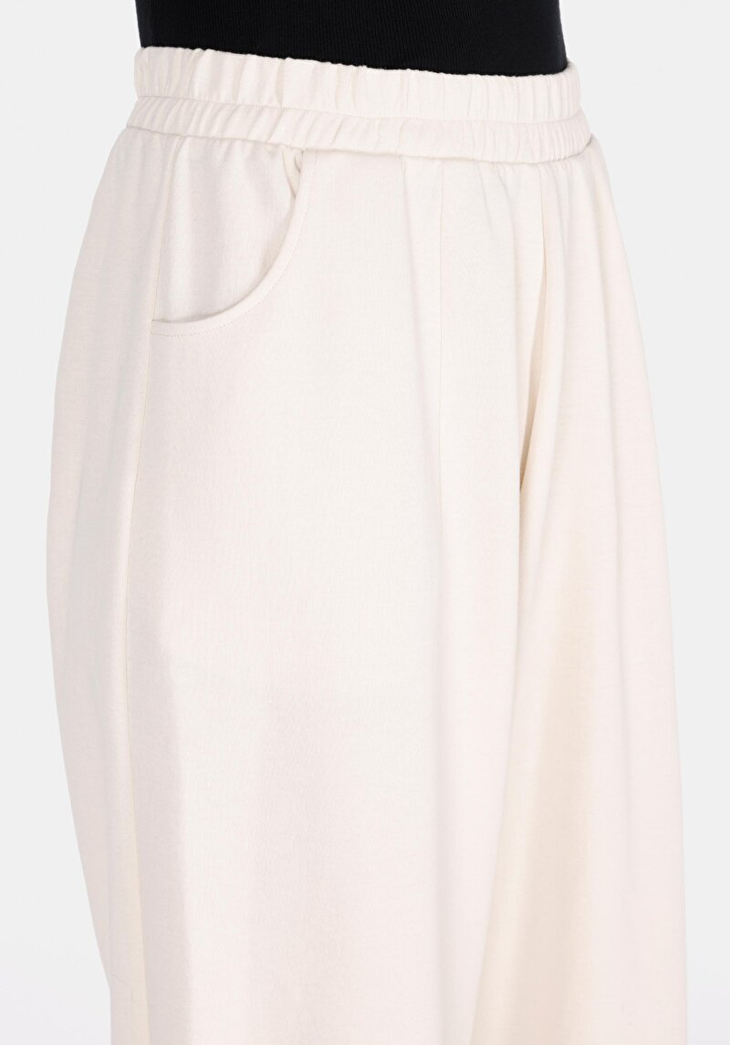 Afișați detalii pentru Regular Fit Talie Medie Drept Pantaloni De Trening Stone Pentru Femei