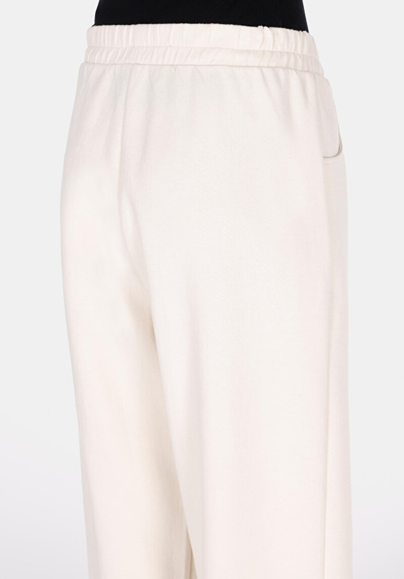 Afișați detalii pentru Regular Fit Talie Medie Drept Pantaloni De Trening Stone Pentru Femei