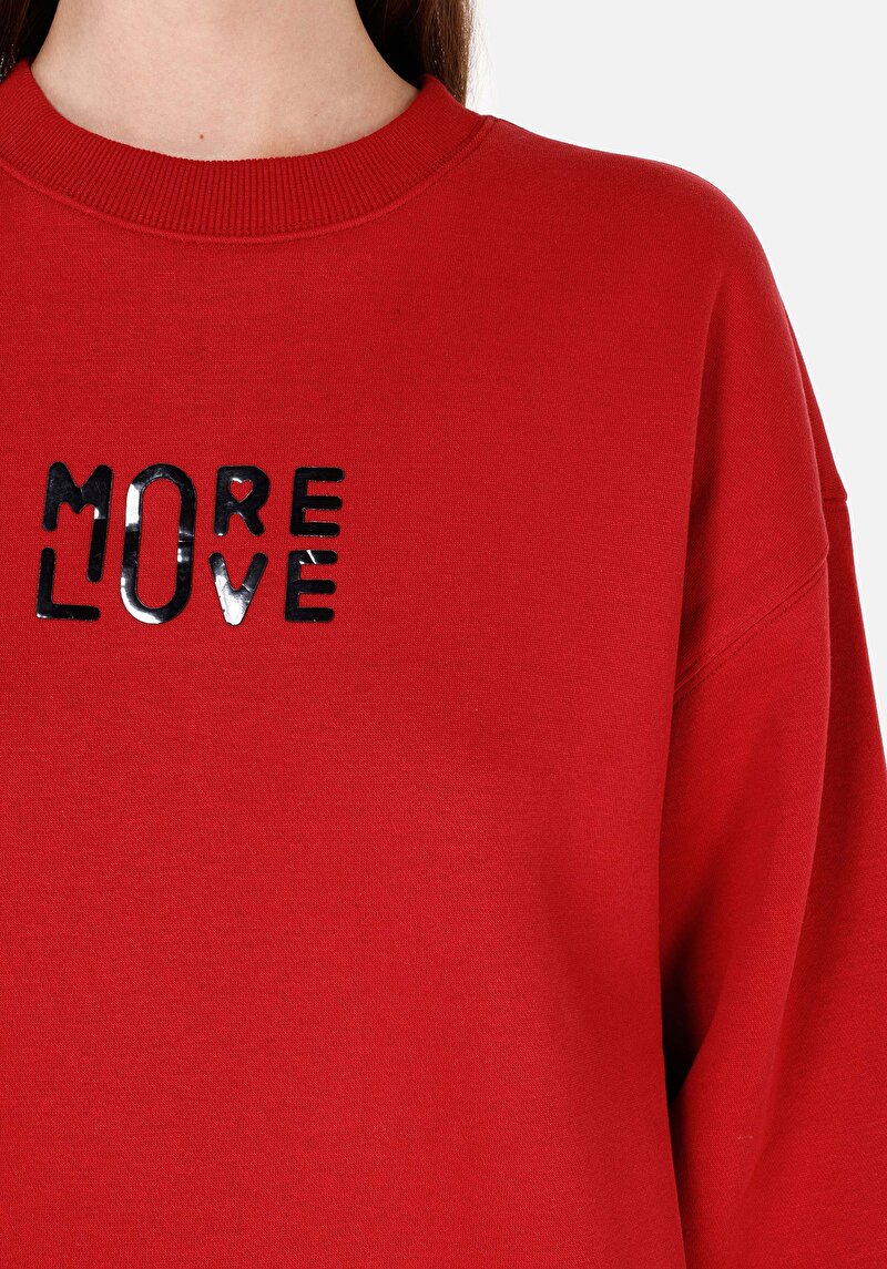 Afișați detalii pentru Hanorac / Bluza De Dama Roşu Regular Fit  Cl1070585