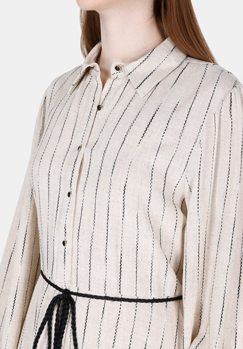 Afișați detalii pentru Rochie De Dama Bej Regular Fit  Cl1073354