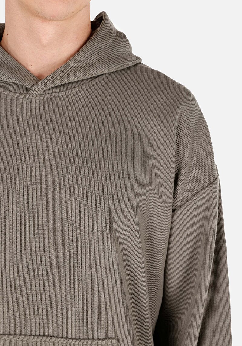 Afișați detalii pentru Hanorac / Bluza De Barbati Kaki Comfort Fit  Cl1070051