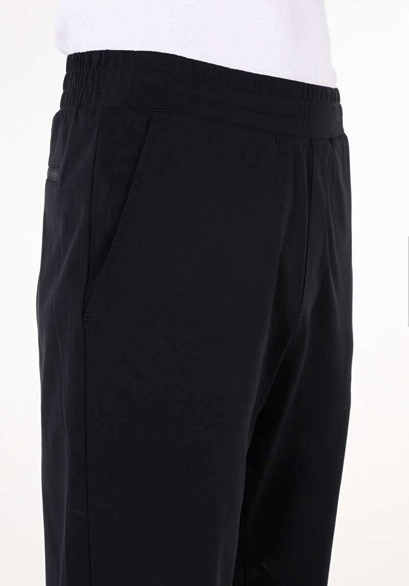 Afișați detalii pentru Pantaloni De Trening De Barbati Negru Regular Fit  Cl1070055