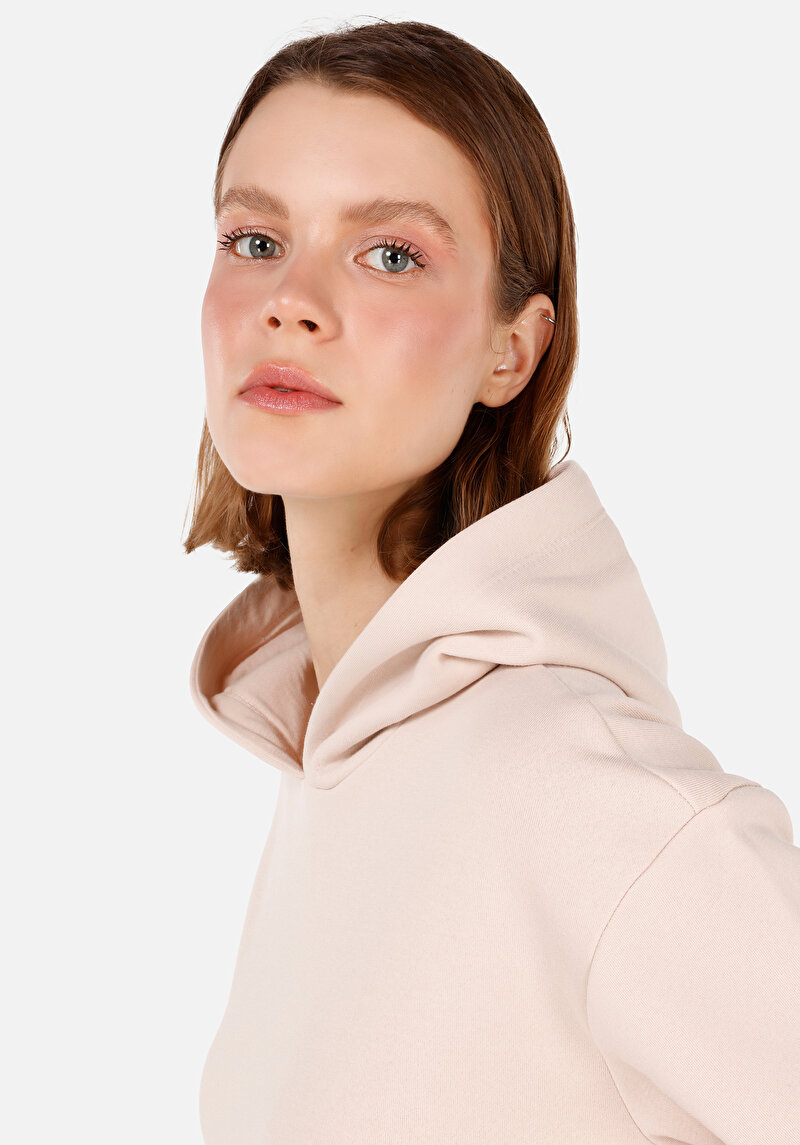 Afișați detalii pentru Hanorac / Bluza De Dama Bej Regular Fit  Cl1070188