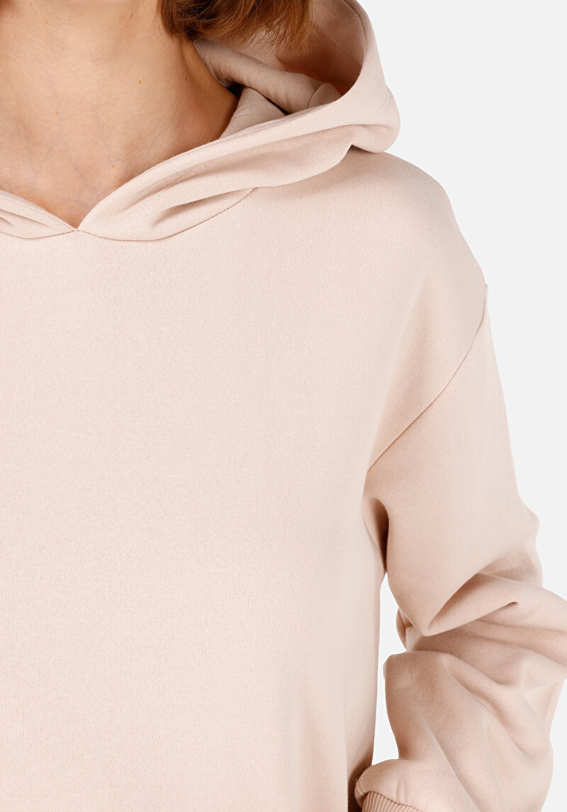 Afișați detalii pentru Hanorac / Bluza De Dama Bej Regular Fit  Cl1070188