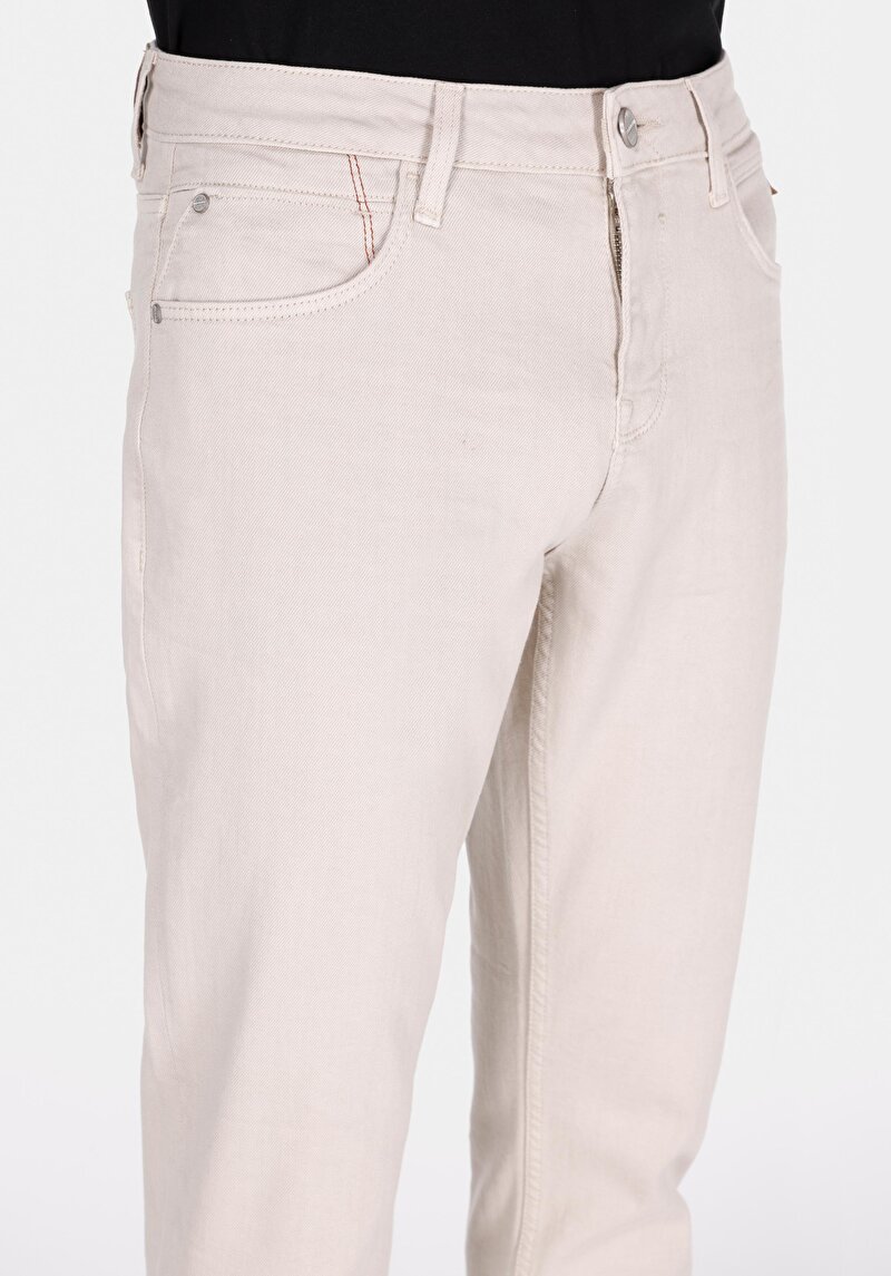 Afișați detalii pentru Blugi İndigo Pentru Bărbați Cu Talie Dreaptă Cu Talie Dreaptă