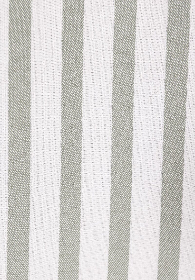 Afișați detalii pentru Cămașă Cu Dungi Cu Dungi Cămașă Cu Mânecă Lungă Verde Pentru Bărbați