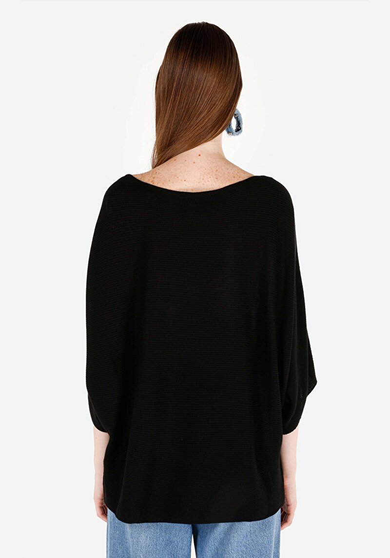 Imagine a Pulover De Dama Negru Regular Fit Cl1070885