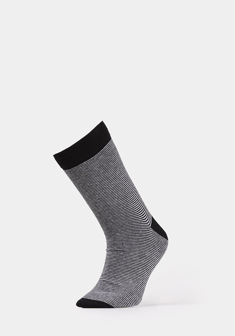 Imagine a Sosete De Barbati Negru Modern Fit  Cl1072424