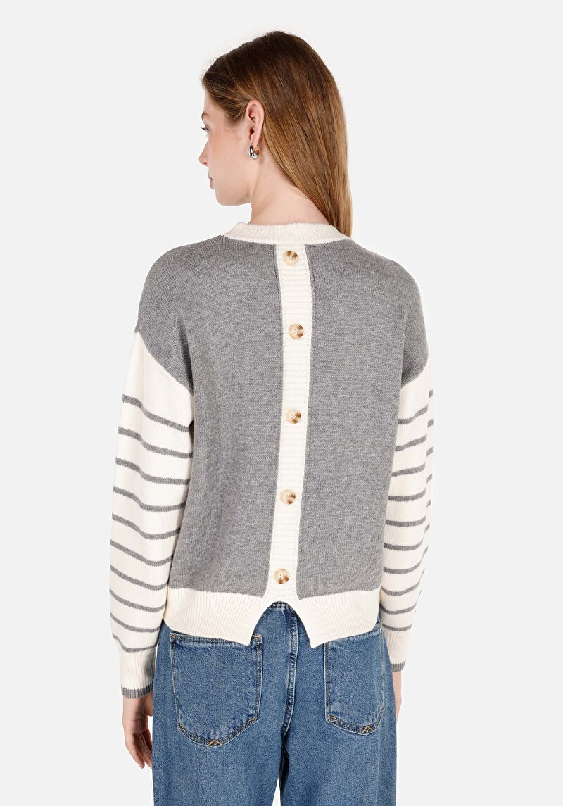 Imagine a Pulover De Dama Ecru Regular Fit Cl1071115