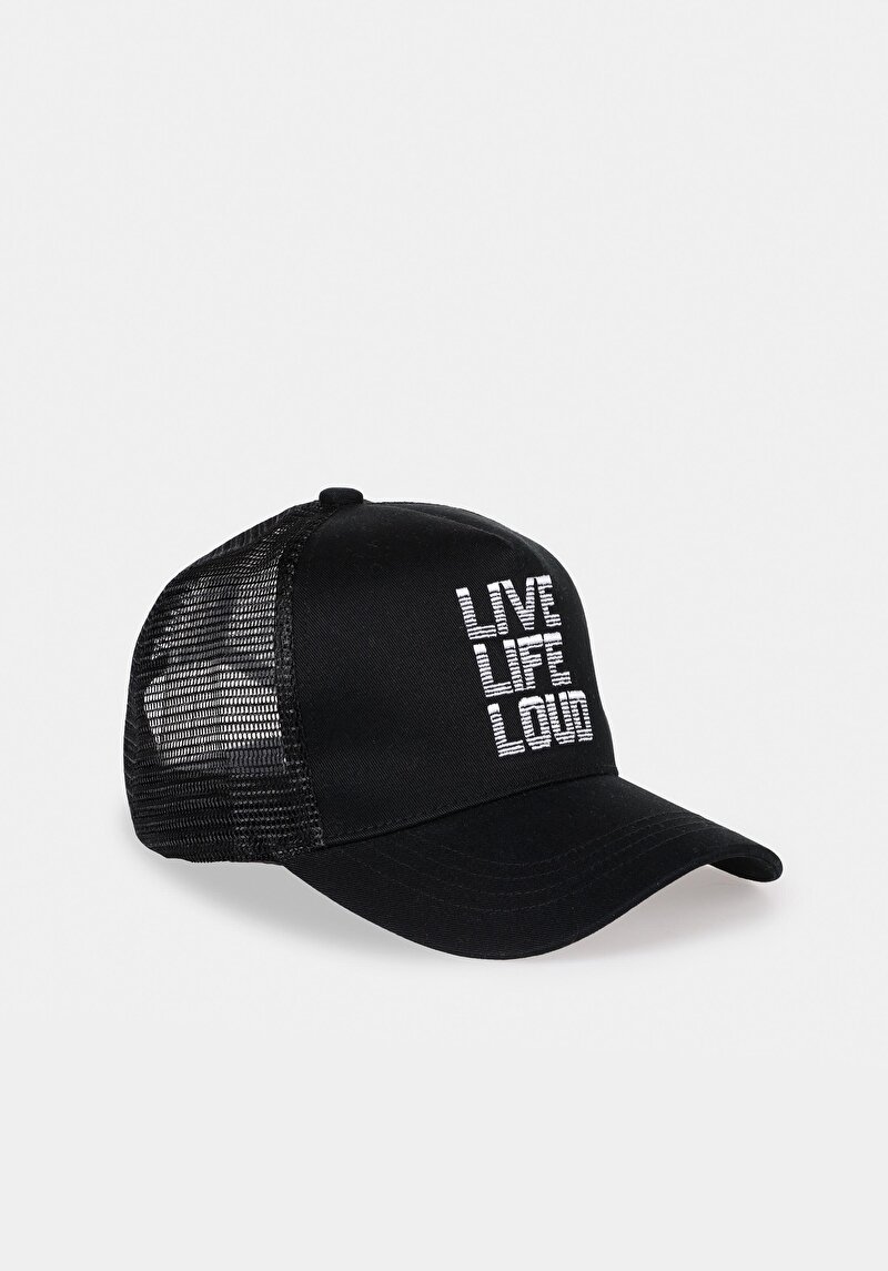 Imagine a Sapca De Barbati Negru Modern Fit  Cl1073755