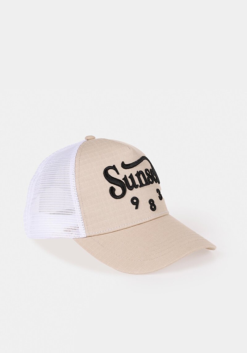 Imagine a Sapca De Barbati Bej Modern Fit Cl1073766