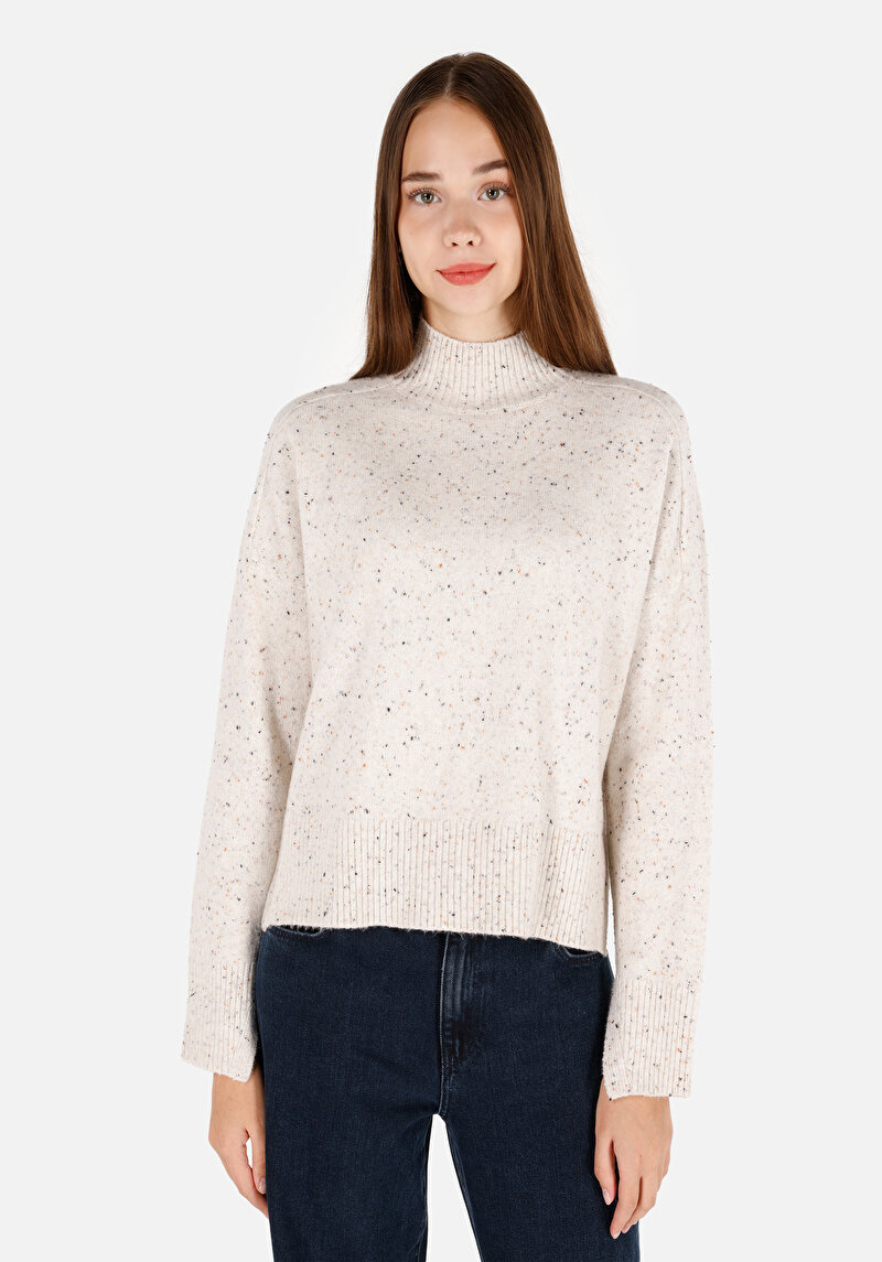 Imagine a Pulover De Dama Ecru Regular Fit  Cl1071135